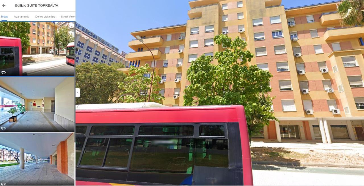 Apartamento Suite Torre Alta Parking Gratis Sevilla Exteriör bild